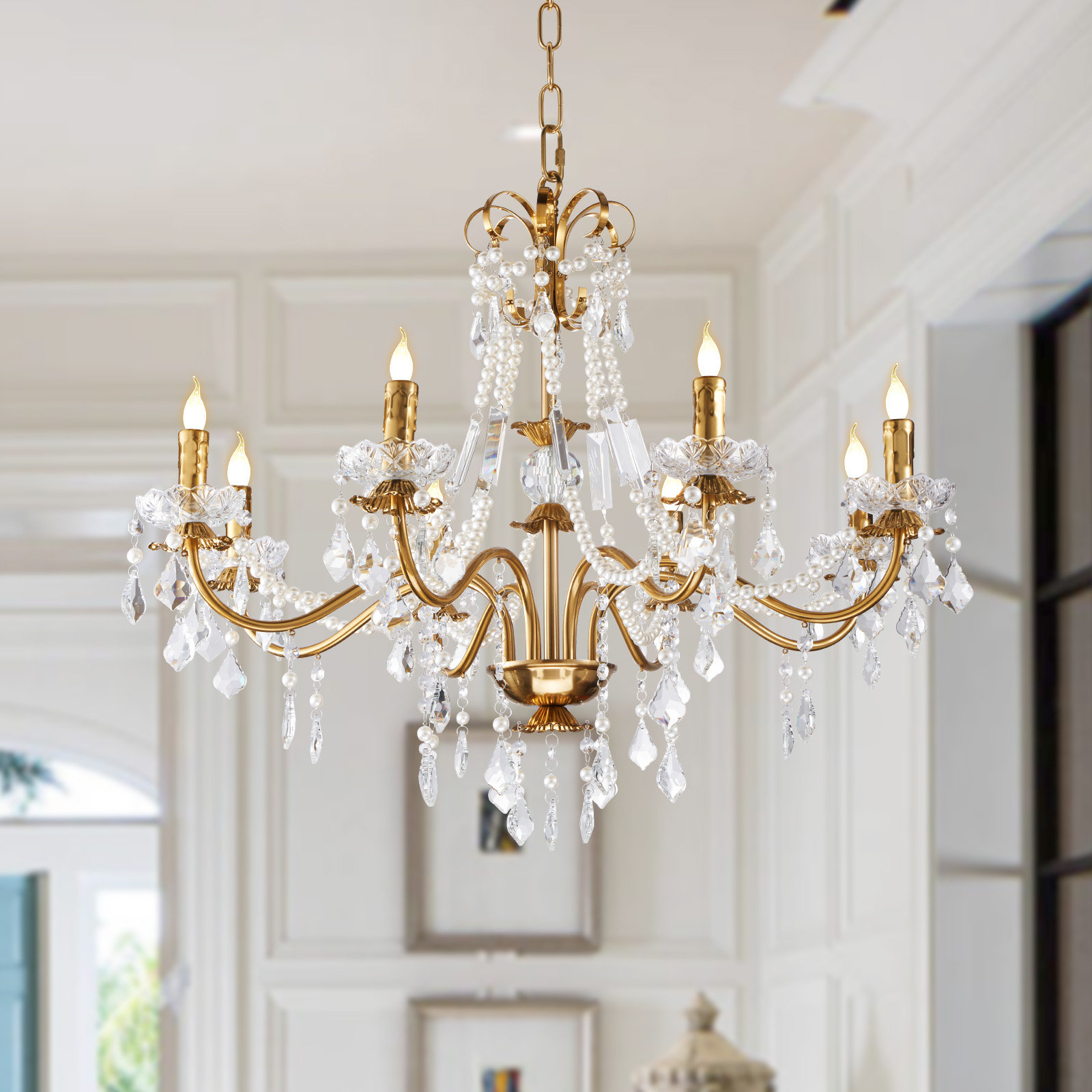 House of Hampton® Jahmil 8 - Light Dimmable Classic / Traditional
